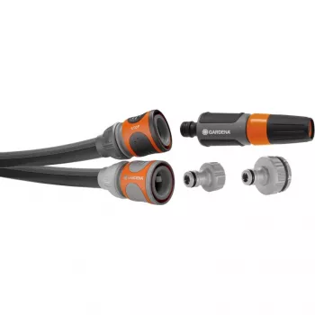 Sodo žarna Gardena Liano 25 m, PVC, juoda/pilka, antžeminė