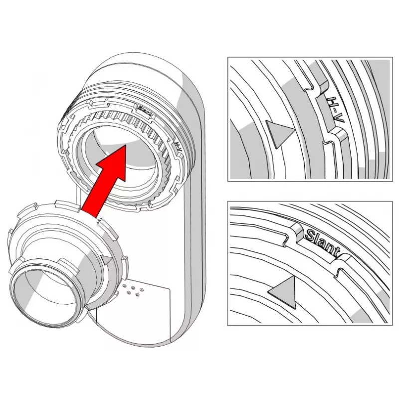 Antenos adapteris RF Elements TPA-C5X
