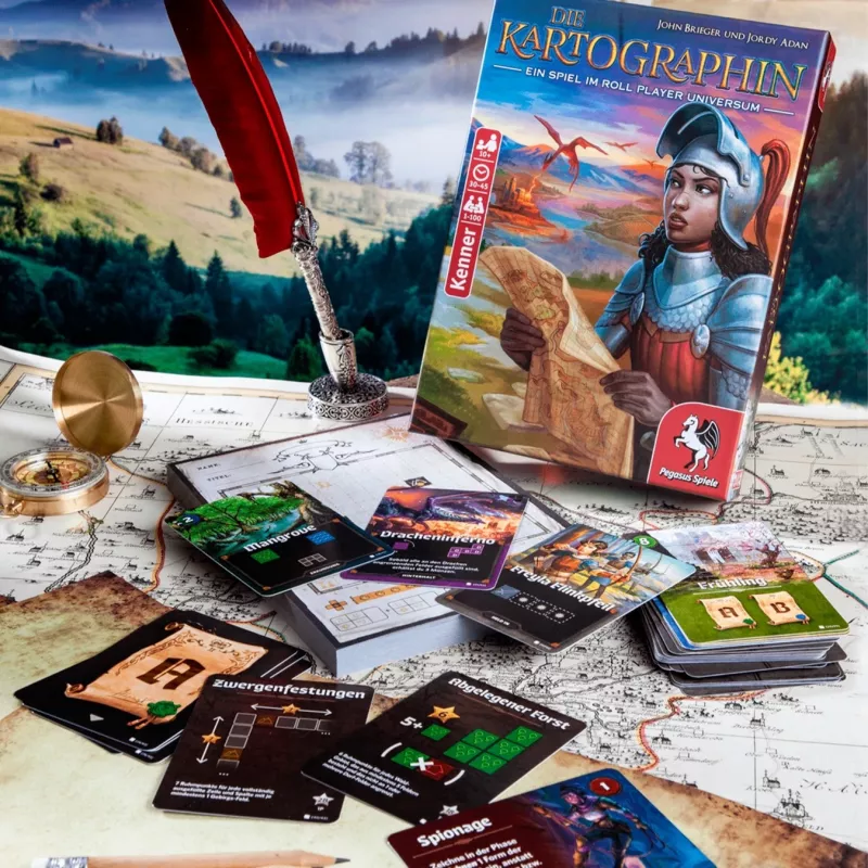 Stalo žaidimas Pegasus Spiele Die Kartographin