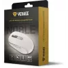 Yenkee YMS 2085WH NOBLE belaidė pelė DUAL WiFi+Bluetooth, įkraunama, 5 mygtukai, balta