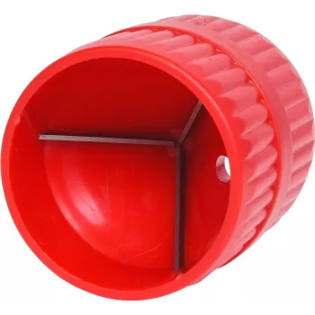 Įrankis nuėmimo šerpetoms ks tools 105.2000 plastiko briaunoms, tinka 3–42 mm skersmenims