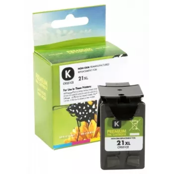 Static Control suderinama Hewlett-Packard 21XL (C9351CE) juoda, 475 p.