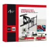 GART TV laikiklis LCD/LED 40-75 col. 45 kg vertikalus/horizontalus reguliavimas 58-380 mm max VESA 600x400