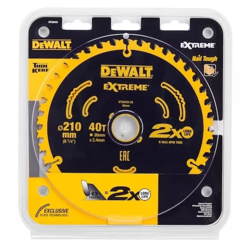 Pjūklo diskas DeWALT DT20433-QZ 1 vnt