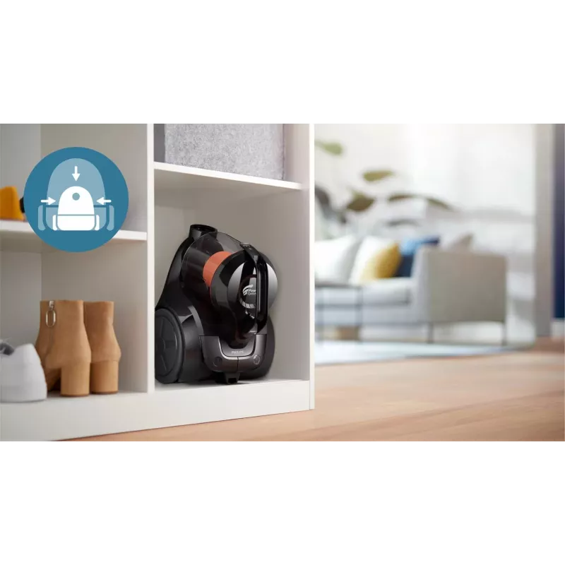 Philips 1000 serijos XB1142/10 dulkių siurblys 1,3 L cilindrinis sausas 800 W be maišelio