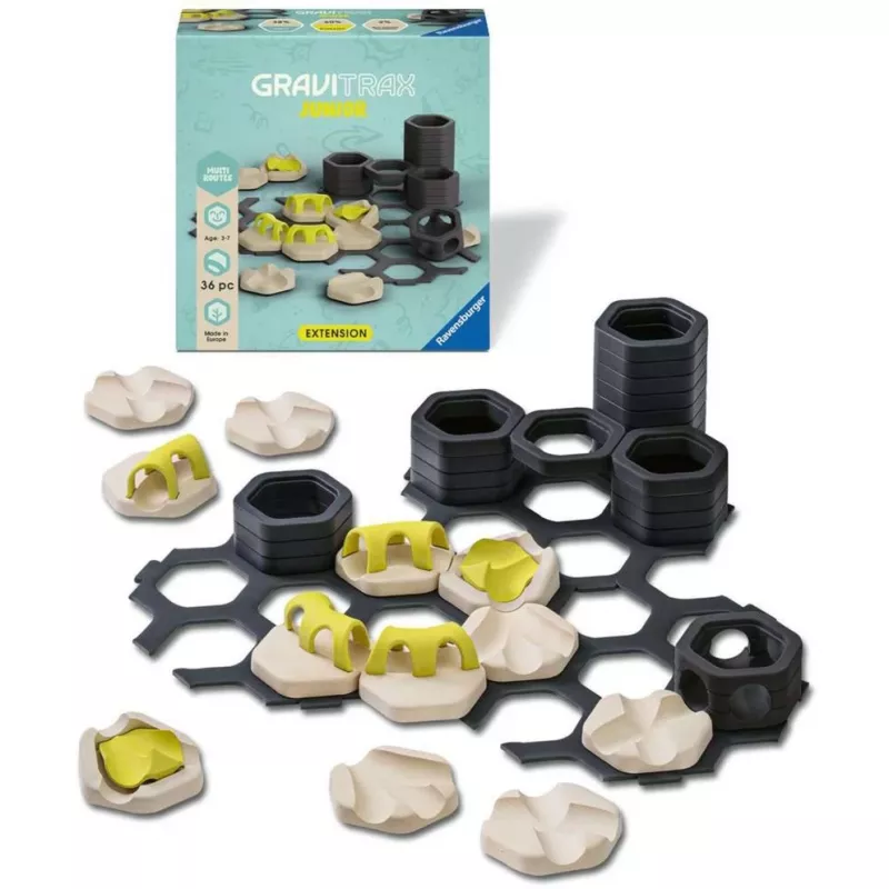 GraviTrax Junior Plėtinys Multi Routes, geležinkelis