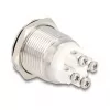 Mygtukinis skydelis DeLOCK 20977 sidabrinis 230V 3A