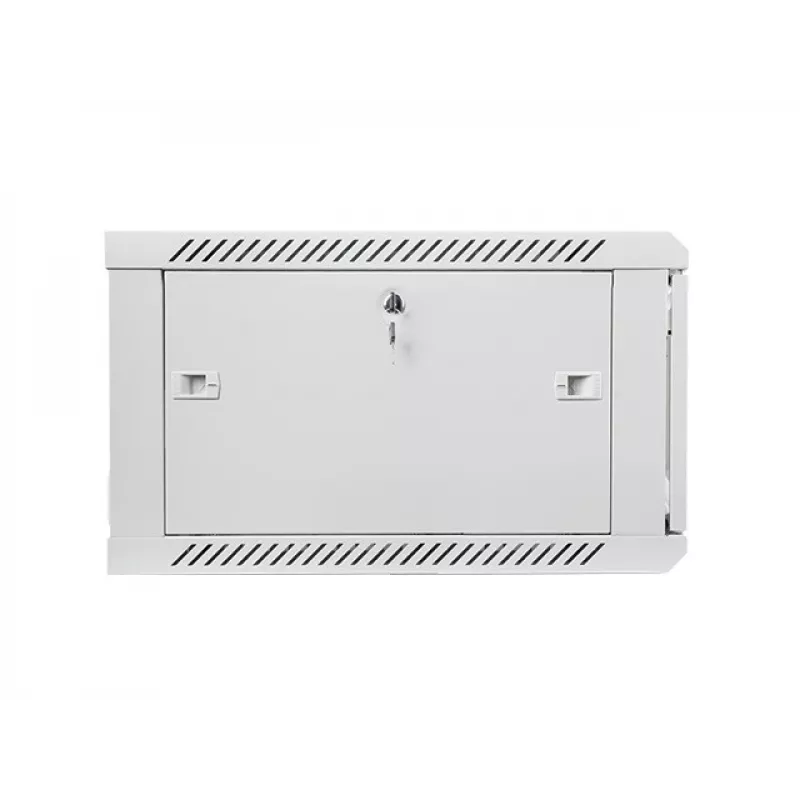 Lanberg sieninis montažinis spintos stovas 19'' 6U 600x600mm pilkas (stiklinės durys)