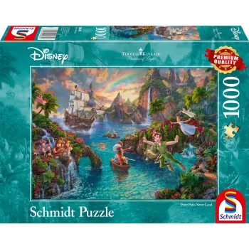 Dėlionė Schmidt Spiele Disney Peter Pan 1000 vnt. Animaciniai filmai