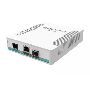 Mikrotik CRS106-1C-5S tinklo jungiklis Gigabit Ethernet (10/100/1000) Power over Ethernet (PoE) Baltas