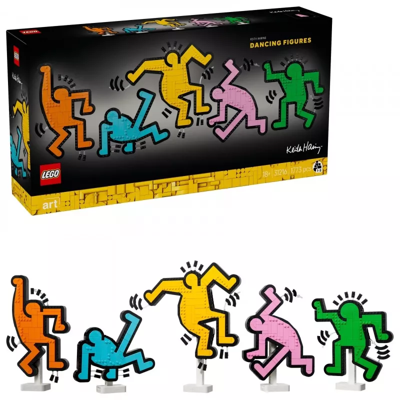 LEGO ART 31216 Keith Haring – Šokančios figūros