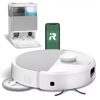 iRobot Roomba Plus 505 Combo Robotas + AutoWash Dock Balta