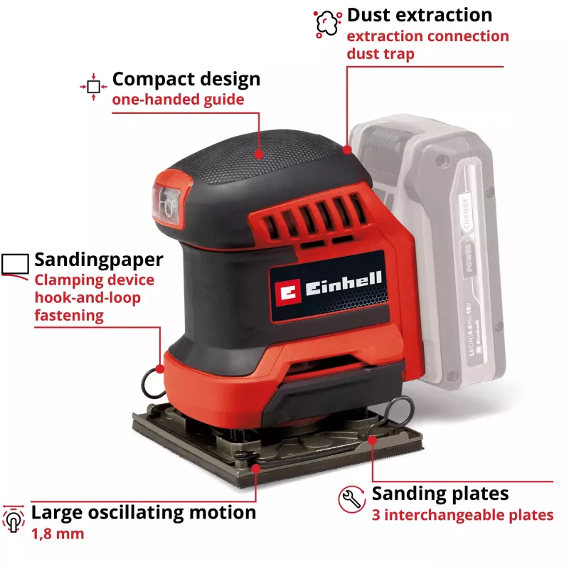 Einhell 4460730 baterija juoda