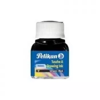 Pelikan piešimo rašalas A, 10 ml stikliniame buteliuke, Sepija (15), tinka brėžtukui, piešimo plunksnai, teptukui (201640)