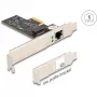 DeLOCK PCI Express x1 kortelė 81260 1 x RJ45 5 Gigabit LAN RTL8126
