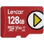 Lexar PLAY LMSPLAY128G-BNSNG 128 GB microSDXC atminties kortelė, UHS-I, Class 10