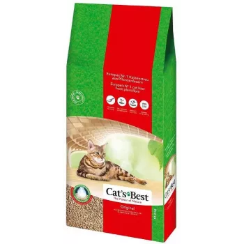 Cat's Best Eco Plus Original - Medžio drožlių kačių kraikas - 30 l