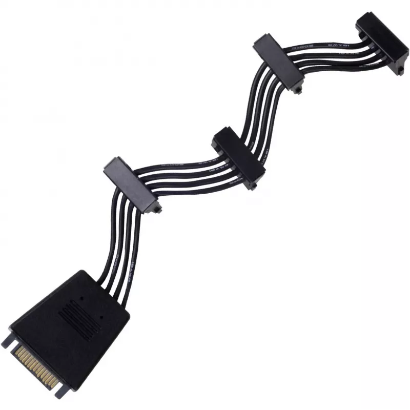 SATA kabelis SilverStone CP06-E4 0,19 m