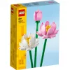 LEGO 40647 Lotosų gėlės — Botaninė kolekcija modulinis modelis, 220 detalių, aukštis 300 mm, amžius 8+