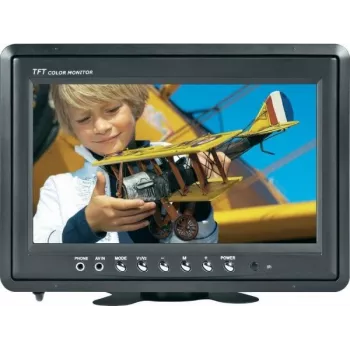 LCD monitorius Renkforce T-900B 9 colių (22,9 cm) – kompaktiškas ekranas vaizdo stebėjimui ir įterptinėms sistemoms