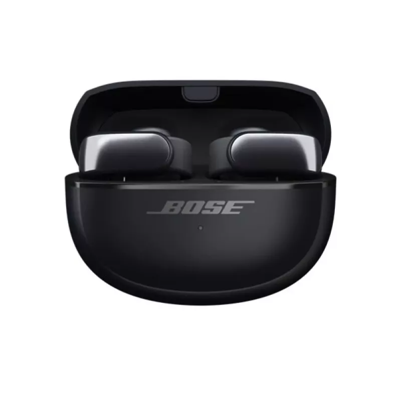Bose 881046-0010 belaidės ausinės su ausų kabliukais, skambučiams ir muzikai, „Bluetooth“, juodos