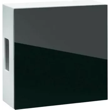 Grothe GONG 465A Bw/black – belaidis skambutis, juodai baltas, plieninis, laidinis, 83 dB, AC/baterija, 8–12 V