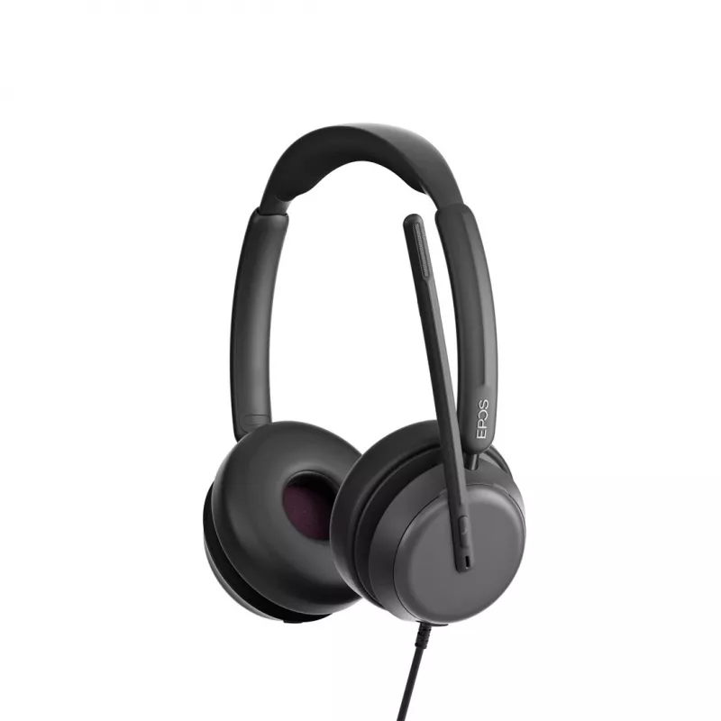 EPOS IMPACT 860 ANC ausinės su laidu, lankeliu, biurui ir skambučių centrams, USB Type-C, juodos