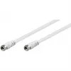 Wentronic Goobay SAT jungiamasis laidas, baltas, 1,5 m - F kištukas - F kištukas (11721)