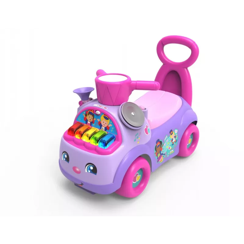 Važinėjamas žaislas Fisher Price Musical Parade violetinis