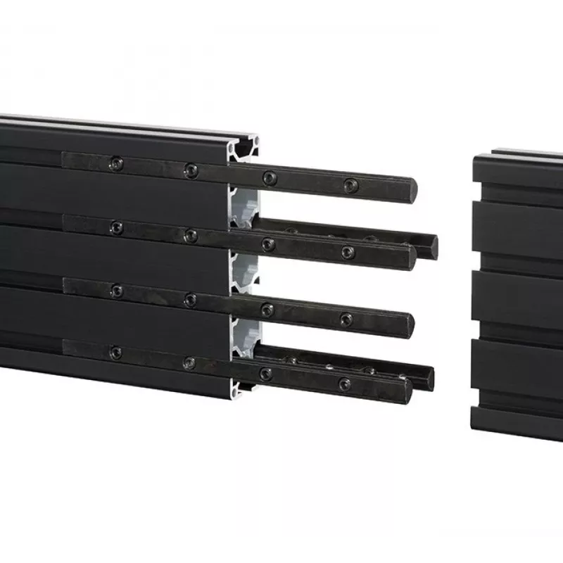 B-TECH BT8390-EXT/B ilginimo rinkinys juodas 12 mm plotis 8 mm gylis 180 mm ilgis