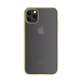 Apsauginis kietas dėklas Devia Glimmer serija, skirtas iPhone 11 Pro – auksinis, PC korpusas