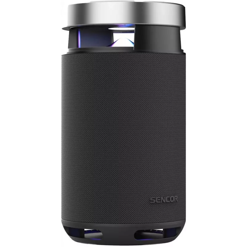 Nešiojamas Bluetooth garsiakalbis SENCOR Resonex Lounge 130W, IPX7 vandeniui atsparus, TWS, LED apšvietimas