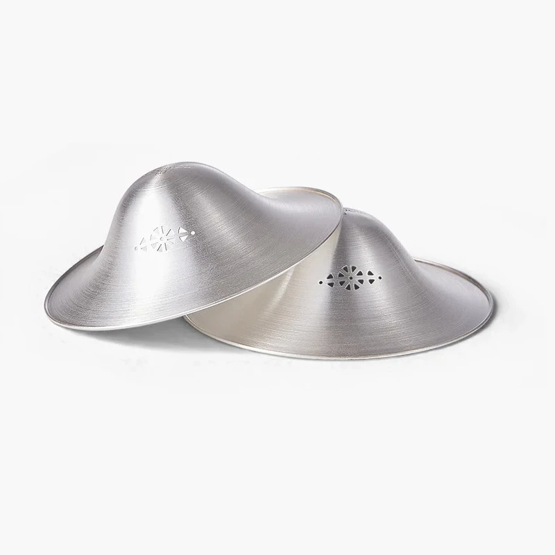 Momcozy 999 sidabrinis žindymo skydelis 55 mm 2 vnt. L