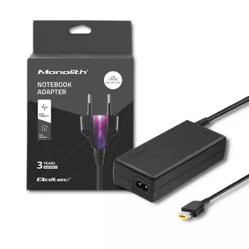 Qoltec 45W nešiojamojo kompiuterio maitinimo adapteris Lenovo 20V 2,25A Slimtip + kaištis 50098