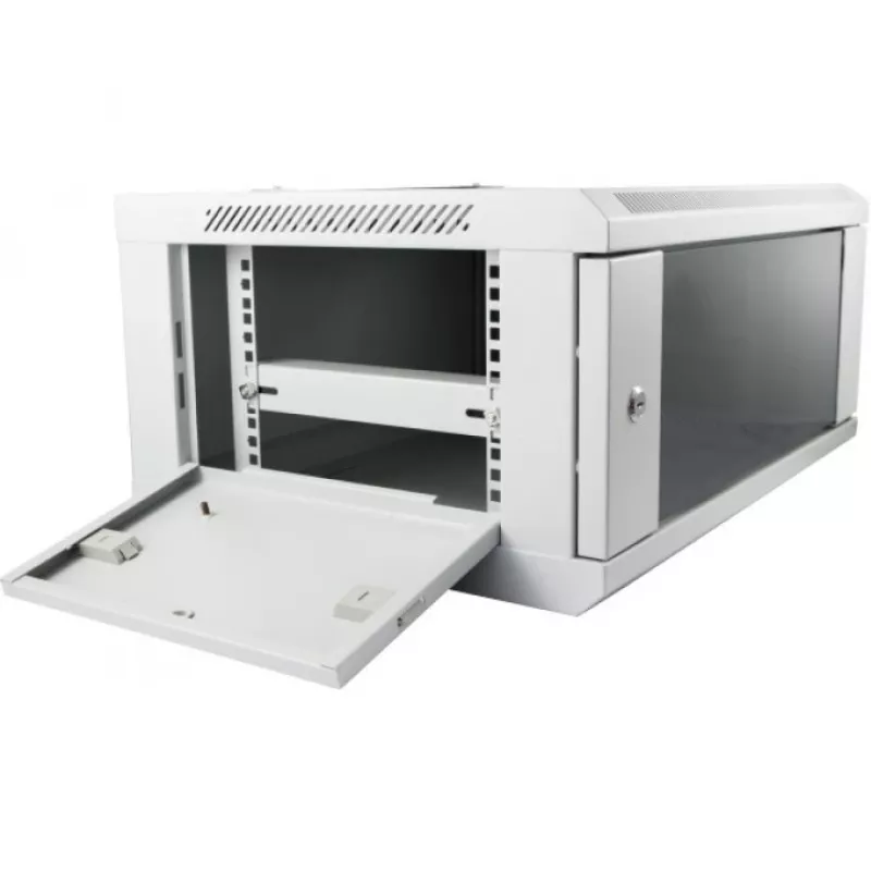 Sieninis stovas ALLNET ALL-SMC6412GRAU 12U, 50 kg talpa, spynelė, pilkas