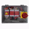 PV kombinatorinė dėžė HiSmart NV822300 DC 3in-3out IP66 skirstomoji dėžė saulės moduliams