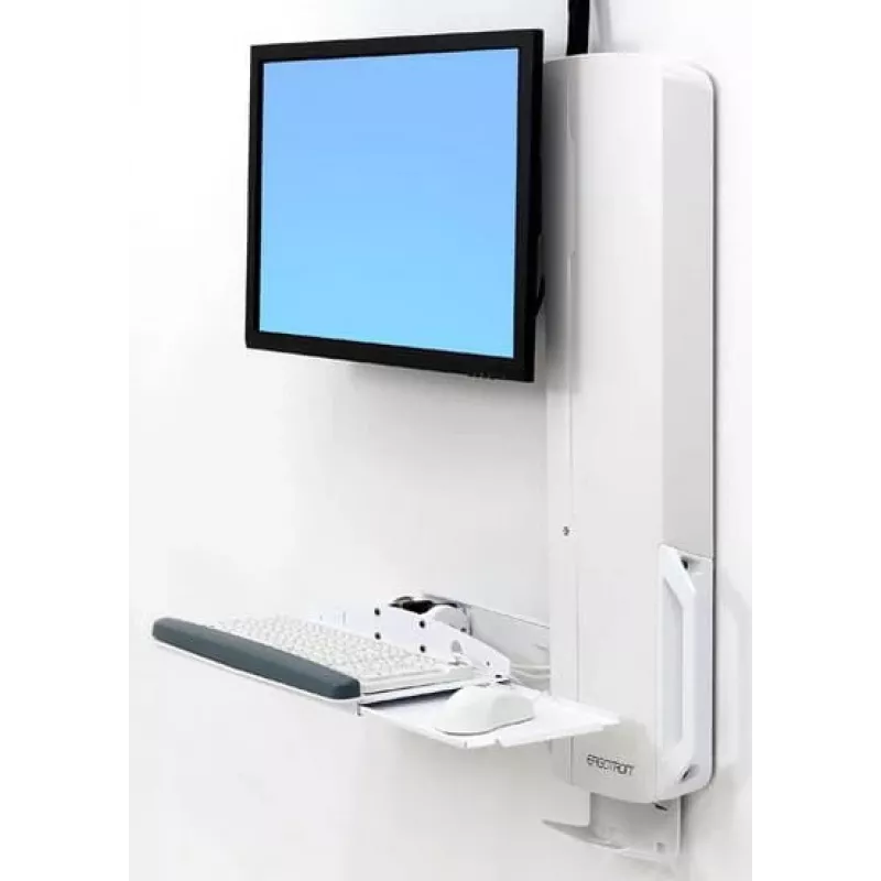 Sieninis monitoriaus laikiklis Ergotron 61-081-062 61 cm (24 col.) baltas