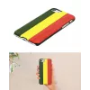 Dėklas iš medžio ir polikarbonato iPhone XR Reggae Black – man and wood