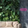 Neoninė rodyklės sieninė lempa MANTA SNL107PK – rožinis dekoratyvinis LED rodyklės ženklas