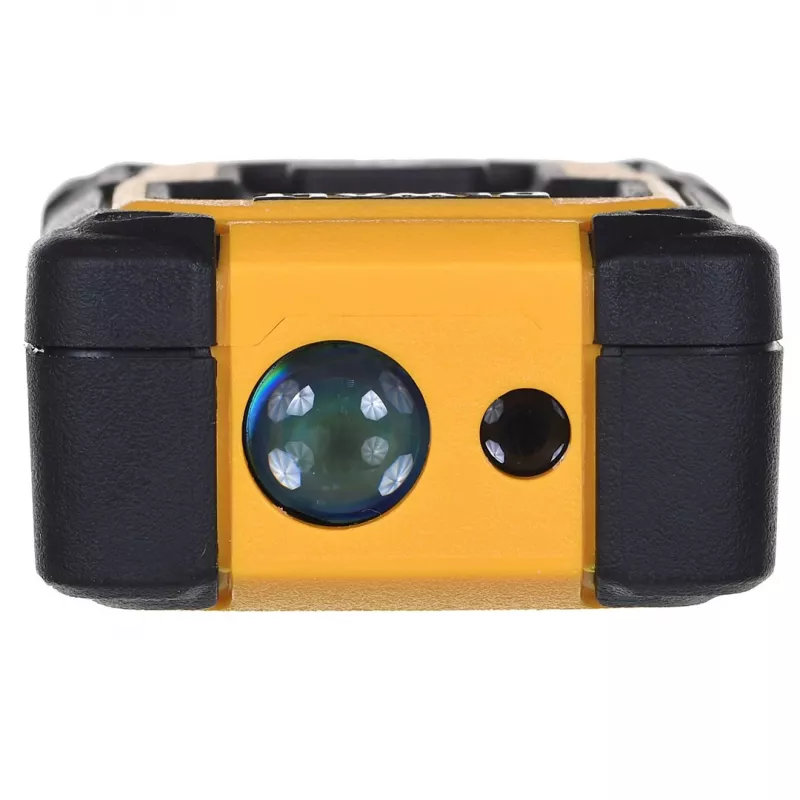 Lazerinis atstumo matuoklis DeWalt DW055PL-XJ, diapazonas 0–16 m, tikslumas ±6 mm, įkraunama baterija 3,7 V, USB laidas