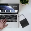 Išorinis DVD‑RW įrenginys QOLTEC 51857 – USB 3.0, SATA sąsaja, DVD±R 8x, DVD±RW 4x, DVD‑RAM 5x, CD 24x, juodas