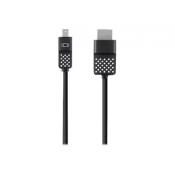 Mini DisplayPort į HDTV laidas, 1,8 m, Mini DisplayPort, HDMI, Kištukas, Kištukas, Juoda