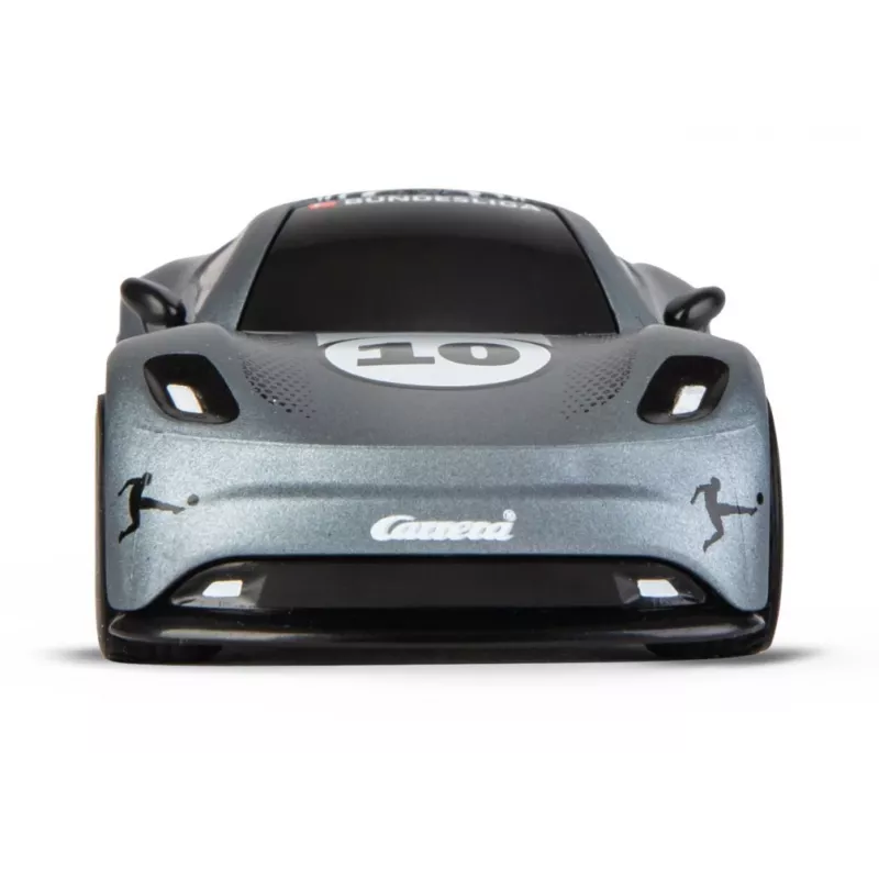 Radijo bangomis valdomas automobilis Bundesliga Mini RC 1:43 Pilka