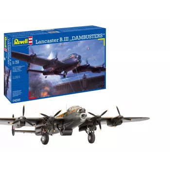Revell Lancaster B. III Dambusters (04295) 1:72 plastikinis modelis lėktuvo