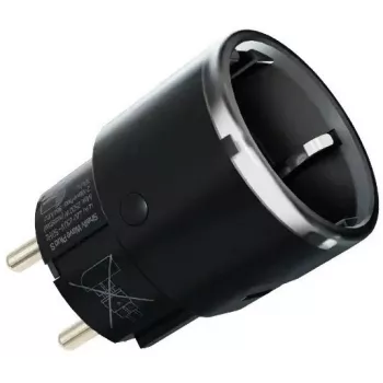 Shelly Wave Plug S Z-Wave 800 juodas — išmanusis kištukinis lizdas