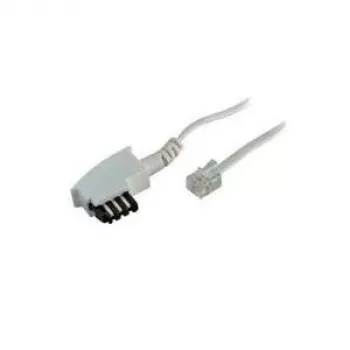 Telefono laidas ShiverPeaks S/CONN 70046-W 6 m Baltas