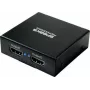 SpeaKa Professional SP-HDS-220 1+2 prievadų HDMI skirstytuvas, Ultra HD 3840 x 2160 pikseliai, juodas (SP-9006064)