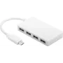 Microconnect USB3.1CUSB3 USB-C centrinis įrenginys USB 3.2 Gen 1 (3.1 Gen 1) Type-C 5000 Mbit/s Baltas