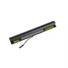 Baterija Green Cell LE97, skirta Lenovo IdeaPad 100/300 serijai, 14,8 V, 2200 mAh, ličio jonų, 4 elementai, juoda