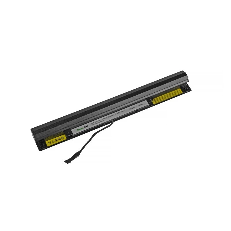 Baterija Green Cell LE97, skirta Lenovo IdeaPad 100/300 serijai, 14,8 V, 2200 mAh, ličio jonų, 4 elementai, juoda